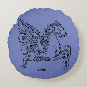 Constellaion: Pegasus Round Cushion