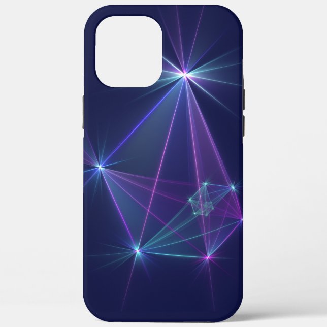 Constellation, Abstract Fantasy Fractal Art Case-Mate iPhone Case (Back)