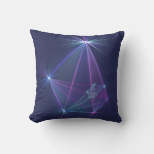 Constellation, Abstract Fantasy Fractal Art Cushion