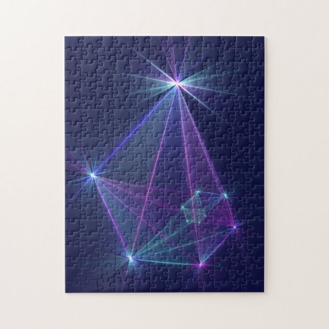 Constellation, Abstract Fantasy Fractal Art Jigsaw Puzzle (Vertical)