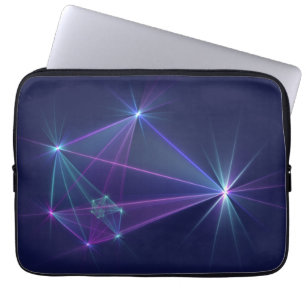 Constellation, Abstract Fantasy Fractal Art Laptop Sleeve