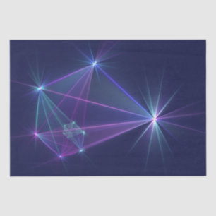 Constellation, Abstract Fantasy Fractal Art Tissue Paper