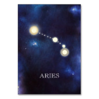 Constellation | Aries | Wedding Table Number