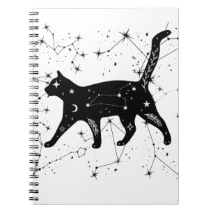 constellation cat notebook