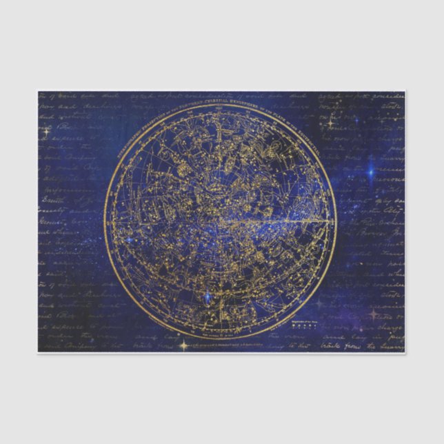 Constellation Decoupage Paper (Front)