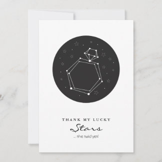 Constellation Engagement Party Invitation