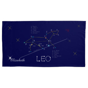 Constellation LEO unique, elegant Pillowcase