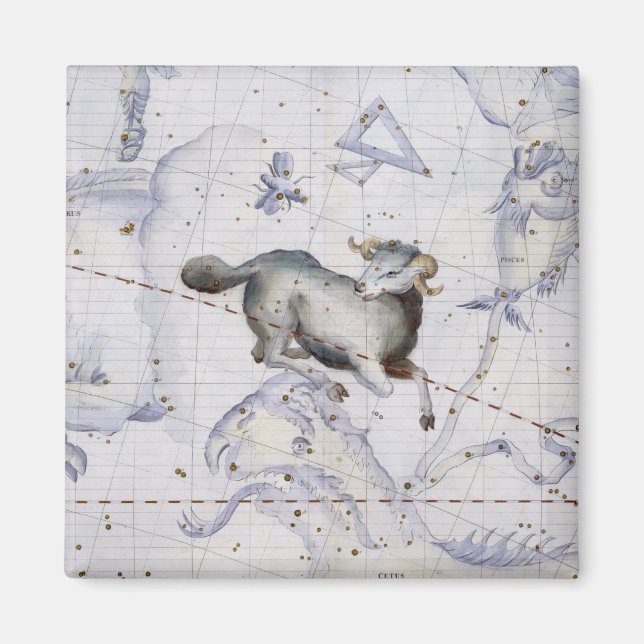 Constellation of Aries, plate 4 from 'Atlas Coeles Magnet (Front)