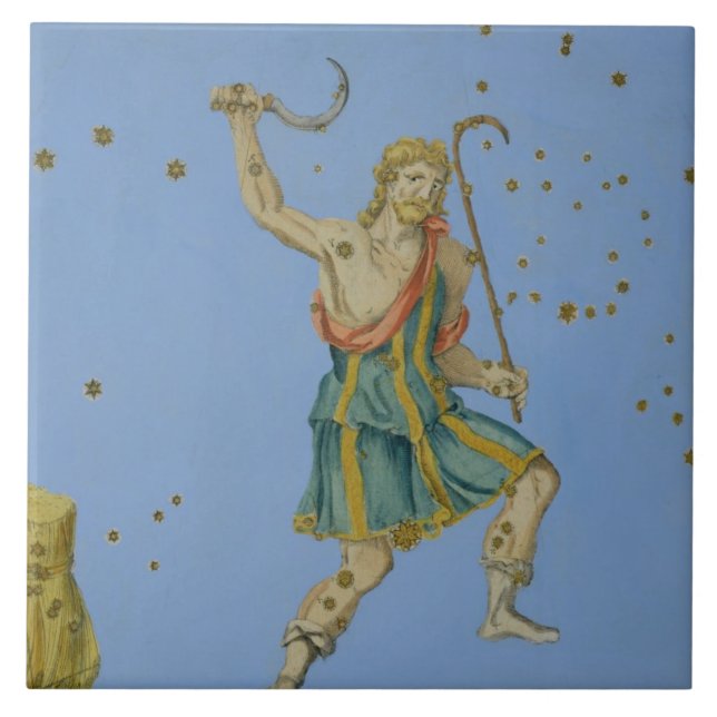 Constellation of Bootes, from 'Uranometria' by Joh Tile (Front)