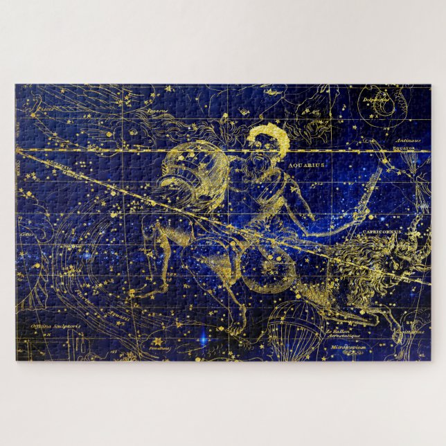 Constellation of Capricorn Jigsaw Puzzle (Horizontal)