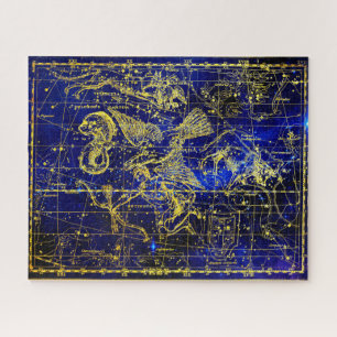 Constellation of Delphinus Jigsaw Puzzle