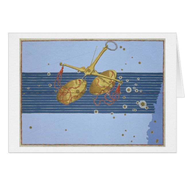 Constellation of Libra, from 'Uranometria' by Joha (Front Horizontal)