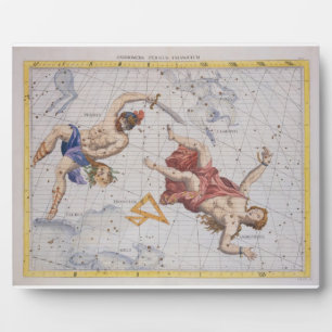 Constellation of Perseus and Andromeda, from 'Atla Plaque