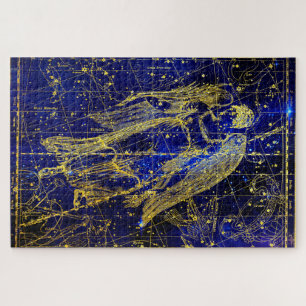 Constellation of Virgo Jigsaw Puzzle