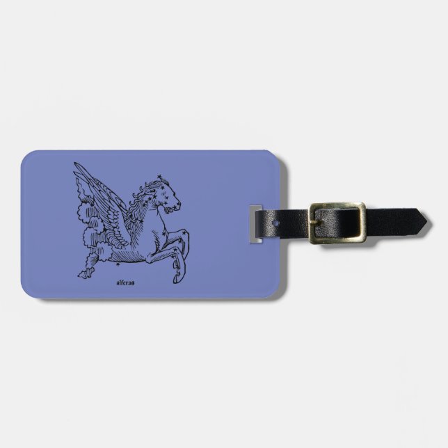 Constellation: Pegasus Luggage Tag (Front Horizontal)
