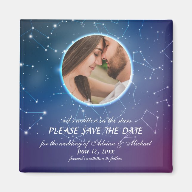 Constellation Photo Magnet (Front)