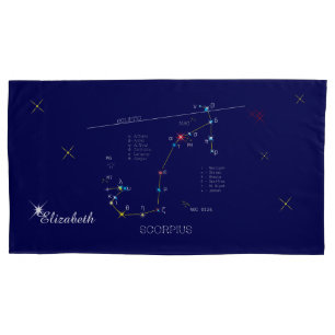 Constellation SCORPIUS unique, impressive Pillowcase