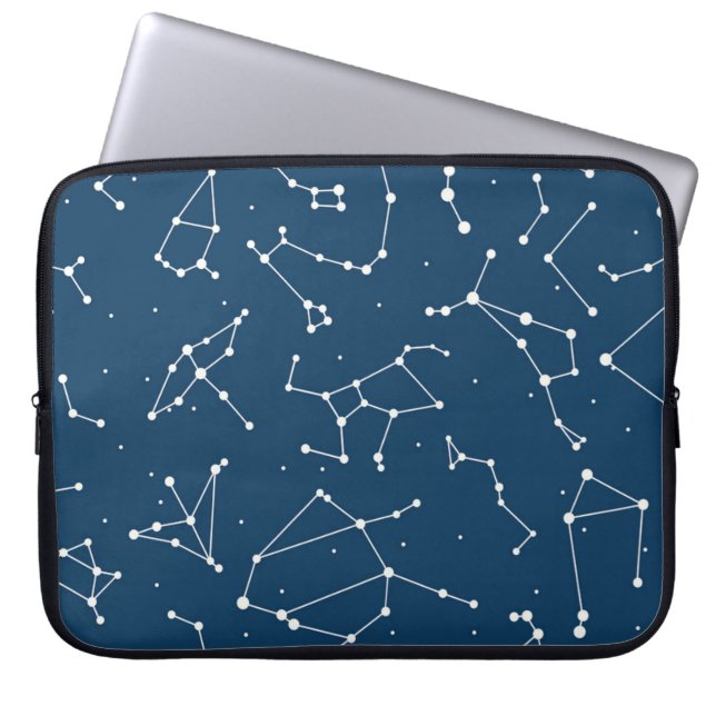 Constellation Star Pattern Laptop Sleeve (Front)