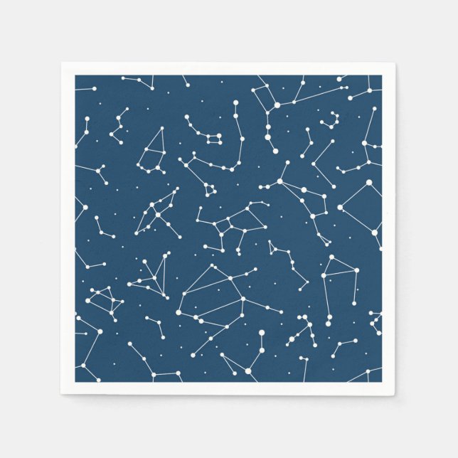 Constellation Star Pattern Napkin (Front)