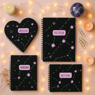 Constellation Starry Night Spiral Notebook
