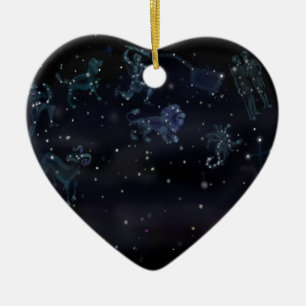 Constellations Ceramic Tree Decoration