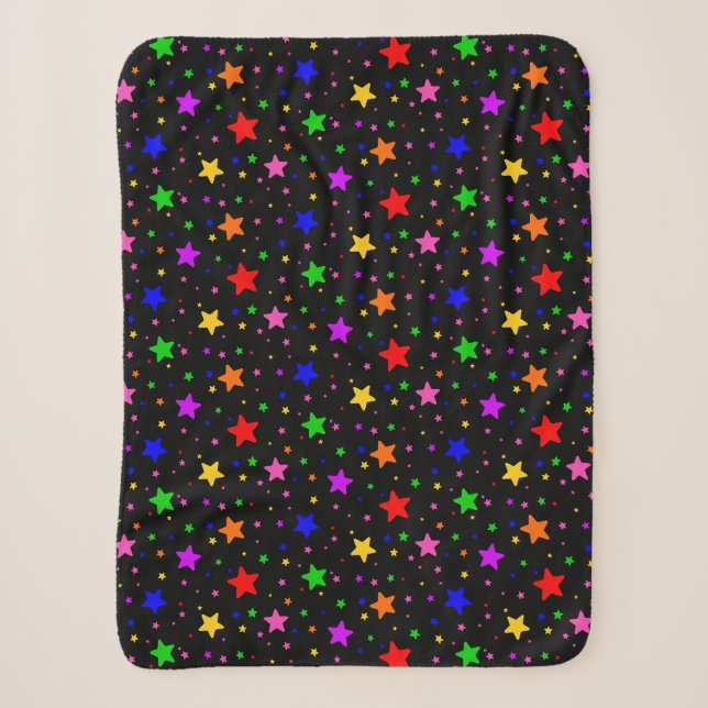 Constellations Sherpa Blanket (Front)