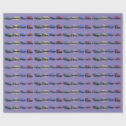 Constellations Wrapping Paper