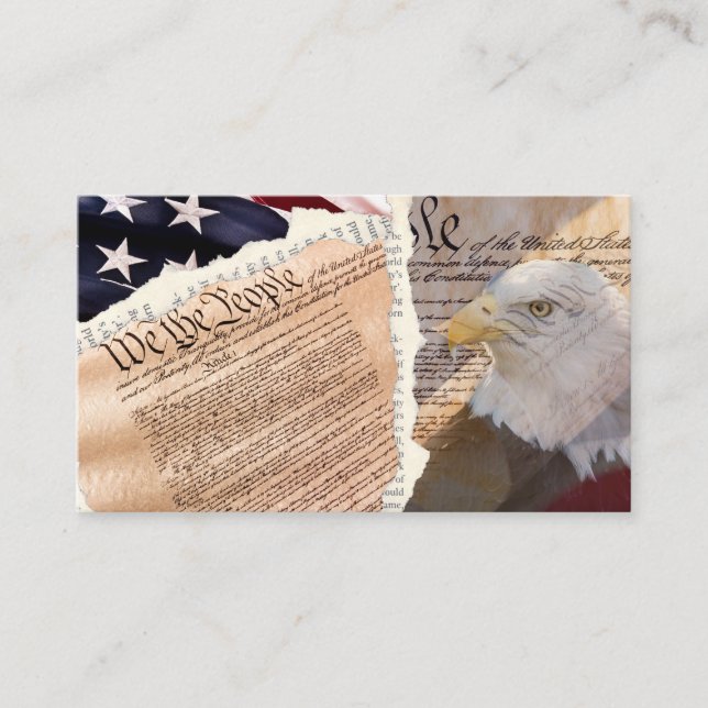 Constitution Business Cards (Front)