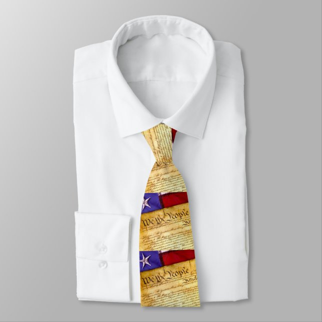 Constitution Neck Tie (Tied)
