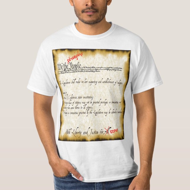 constitution of Prop8 T-Shirt (Front)