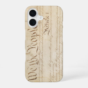 Constitution of the United States, We The People iPhone 16 Case