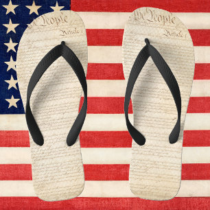 Constitution of the United States, We The People Jandals