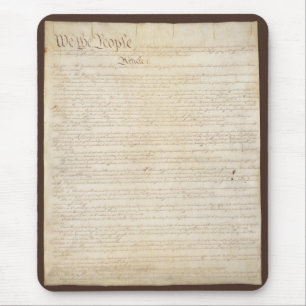 Constitution of the United States, We The People Mouse Pad