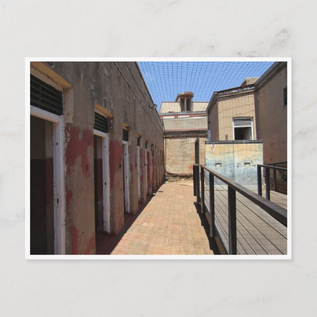constitution prison cells postcard (Front)