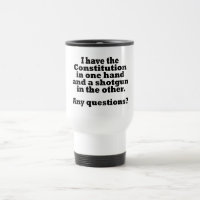 Constitution travel mug