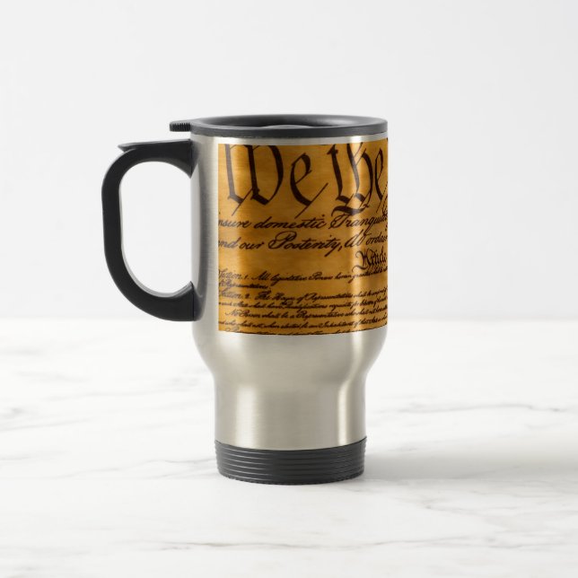 Constitution travel mug (Left)