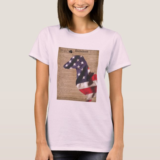 Constitutional Dachshund Shirt (Front)