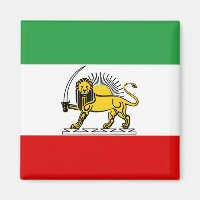 Constitutional Monarchy of Iran flag (1907-1980)