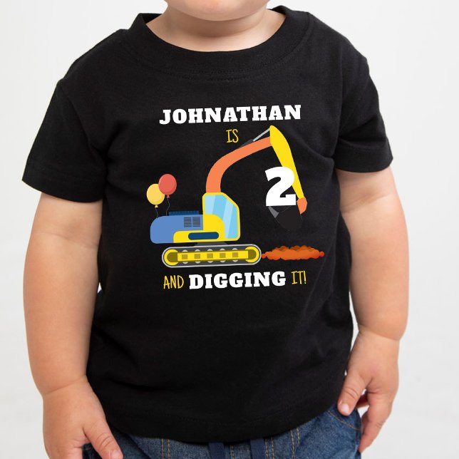 Construction 2nd Birthday Toddler T-Shirt (Creator Uploaded)