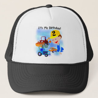 Construction 2nd Birthday Tshirts and Gifts Trucker Hat