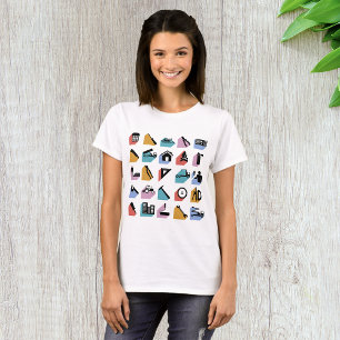 Construction and DIY Home Improvement Icons T-Shirt