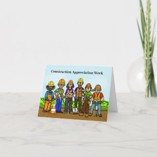 Construction Appreciation Week Greeting Card