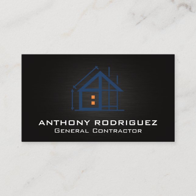 Construction | Architect | General Contractor Business Card (Front)