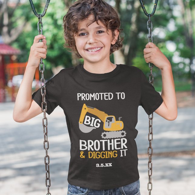 Construction Big Brother Digging It v2 Kid T-Shirt (Creator Uploaded)