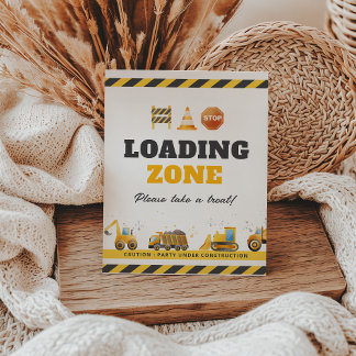 Construction Birthday Custom Sign