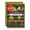 Construction Birthday Invitation Dump Truck Party