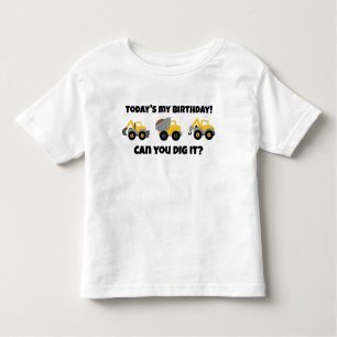 Construction Birthday Party Toddler T-Shirt