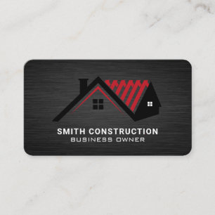 Construction Builder General Contractor Business Card
