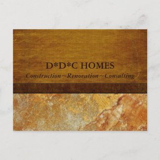 Construction Builders Advertising Postcard