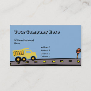 Construction Business Card